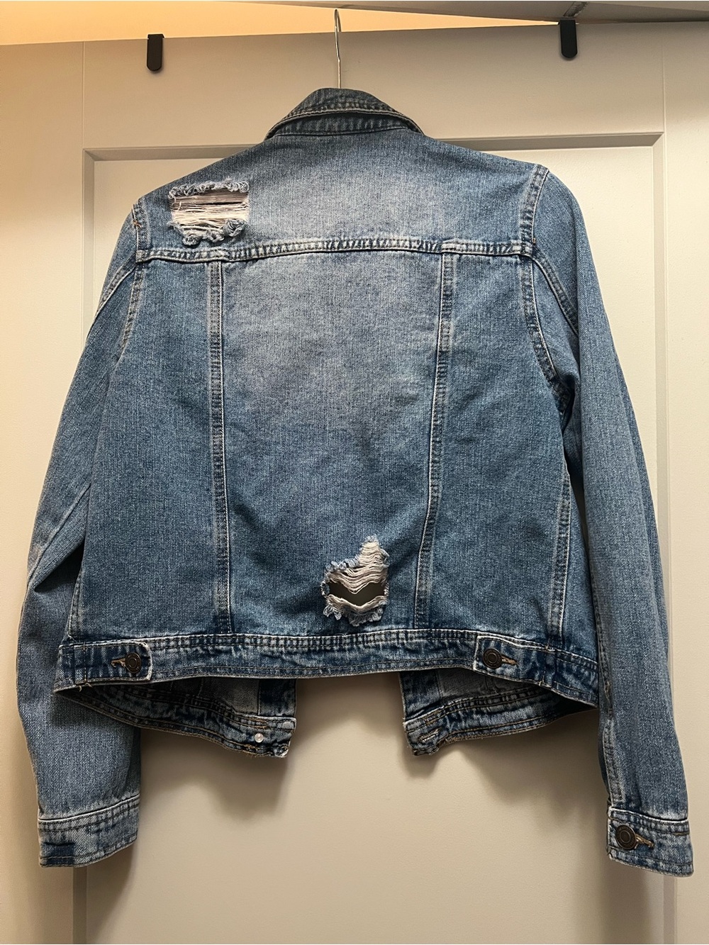 Distressed Denim Jacket - Picture 5 of 5